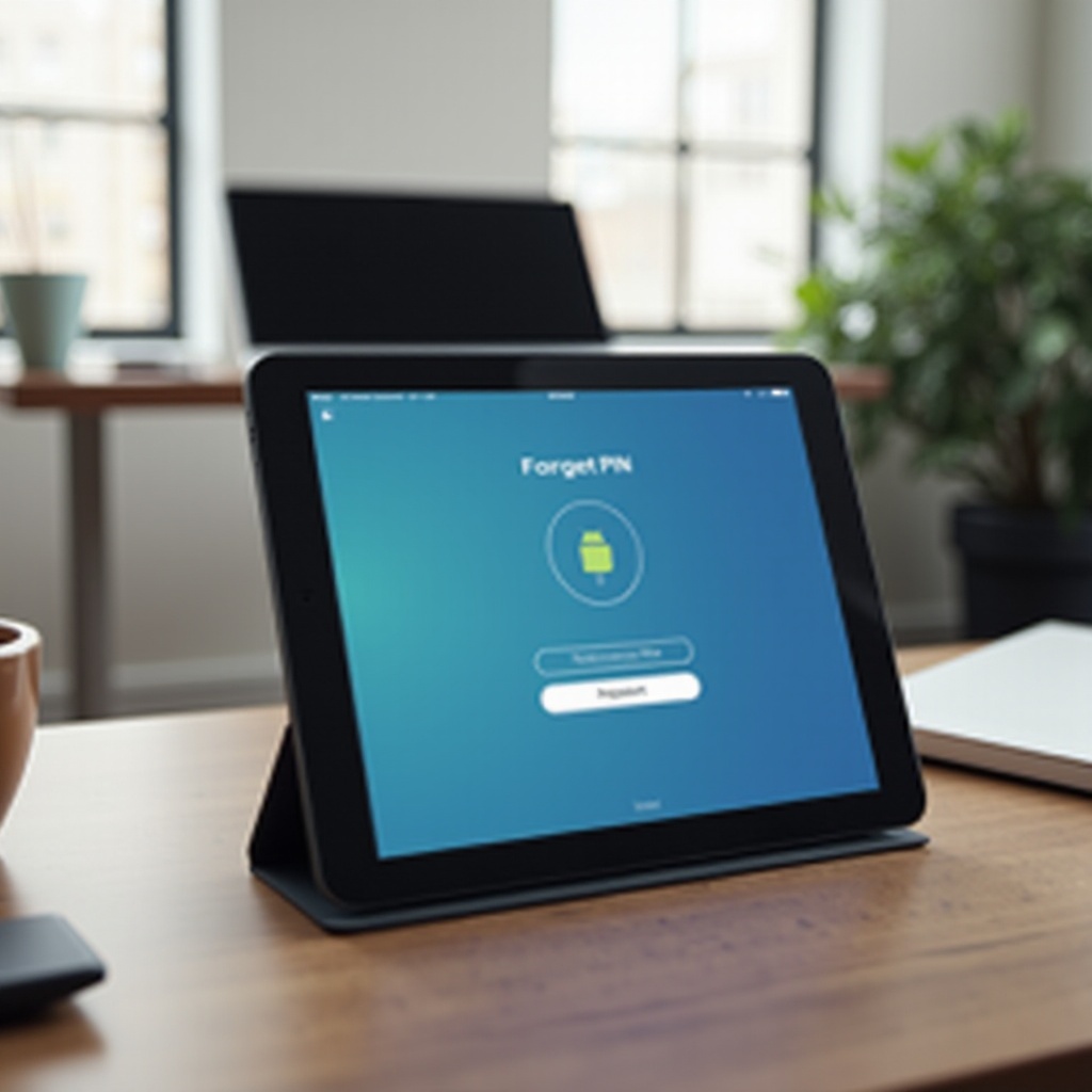Unohdin Android-tabletin PIN-koodin