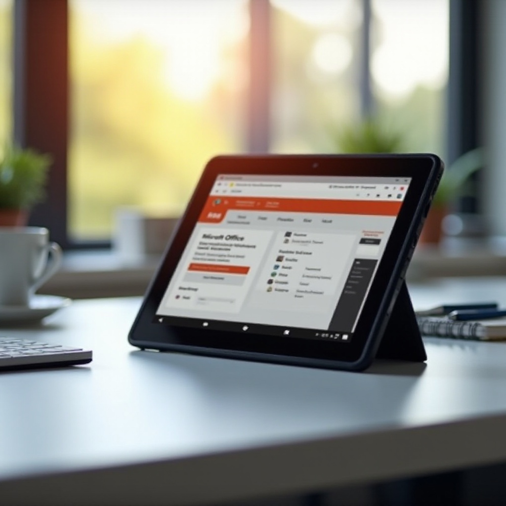 <strong>Amazon Fire HD 10 태블릿에서 Microsoft Office를 다운로드할 수 있나요?</strong>