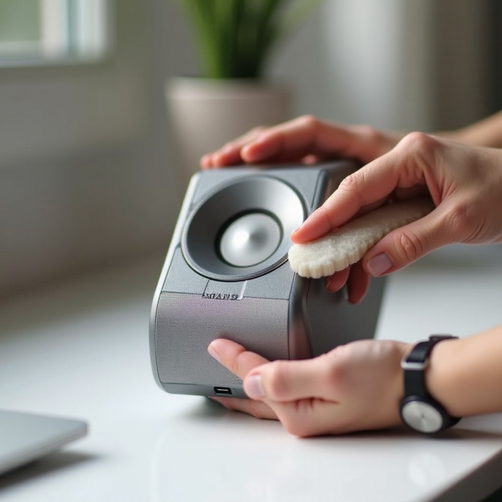 how to clean mac speakers