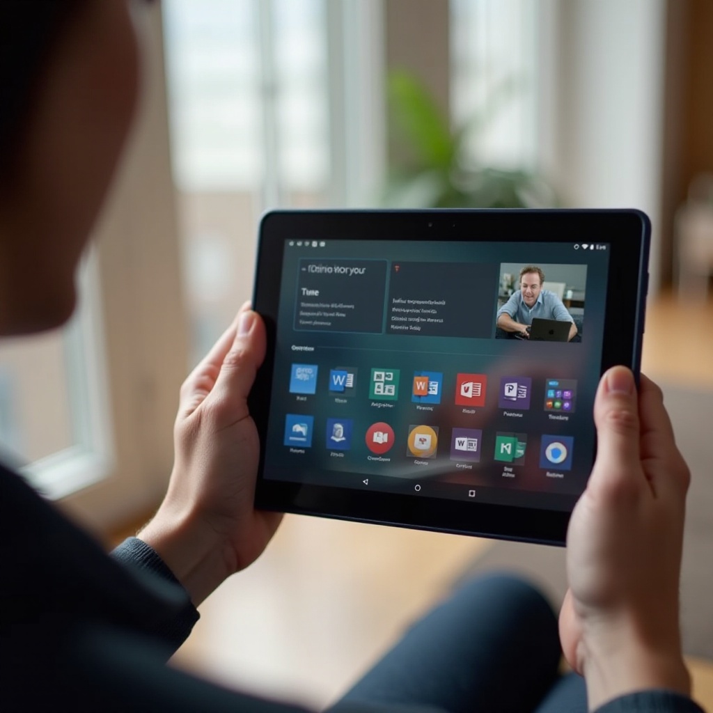 ฉันสามารถดาวน์โหลด Microsoft Office บนแท็บเล็ต Amazon Fire HD 10 ได้หรือไม่?